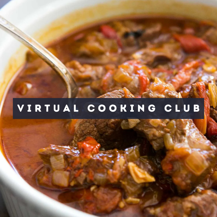 Virtual Cooking Club: Book Club Meal Mon, Sep 14 4:00 PM