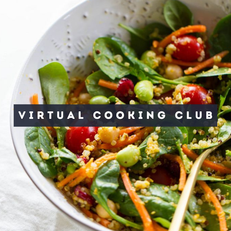 Virtual Cooking Club: Meatless & Meal Prep Monday Mon, Aug 17 4:00 PM
