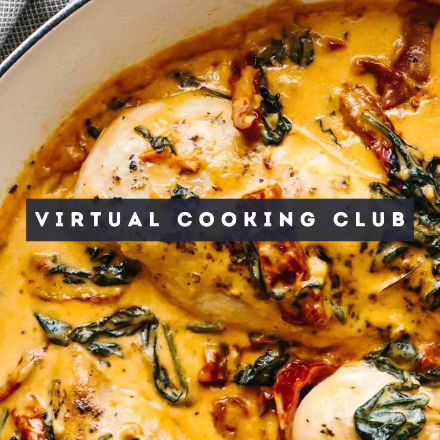 Virtual Cooking Club: Tuscan Supper Thur, Feb 5 5:00 PM