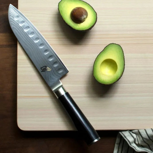 Shun Classic 7" Hollow Ground Santoku Knife