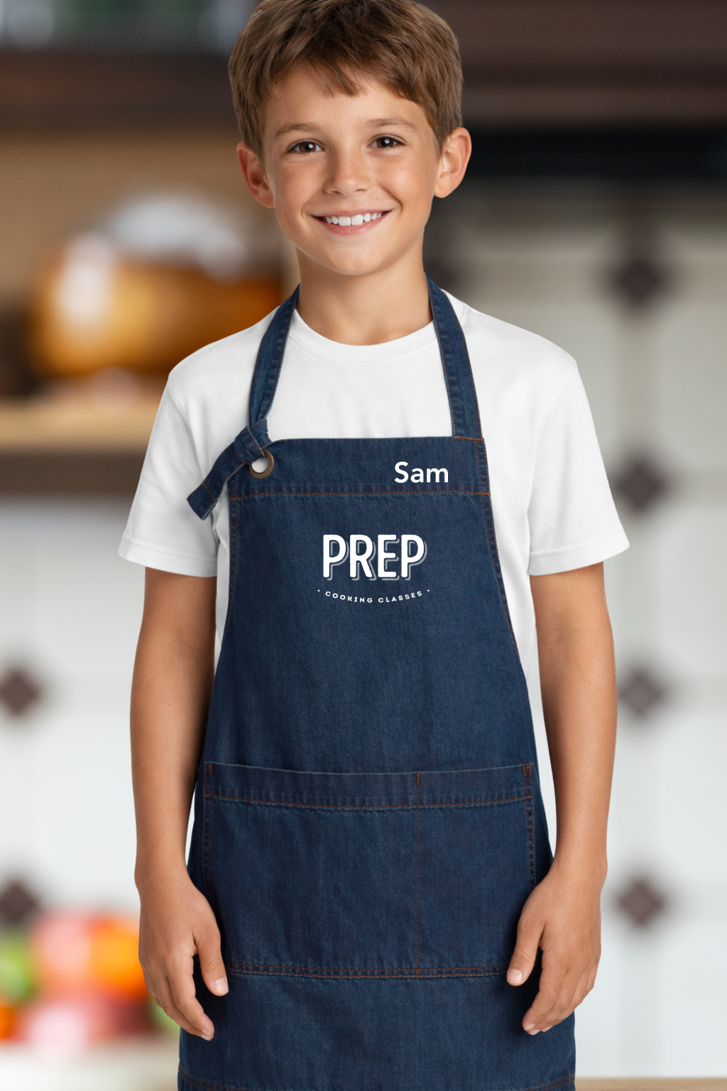 Custom Embroidered Apron – PREP Cooking Classes