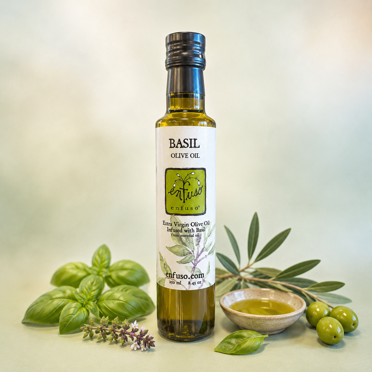 Enfuso Basil Olive Oil