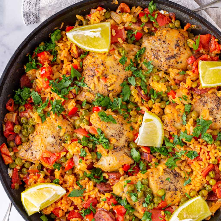 Spanish Paella Sat, Apr 4 6:30 PM