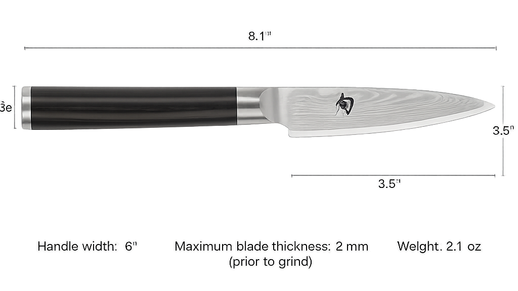 Shun Classic 3.5" Paring Knife