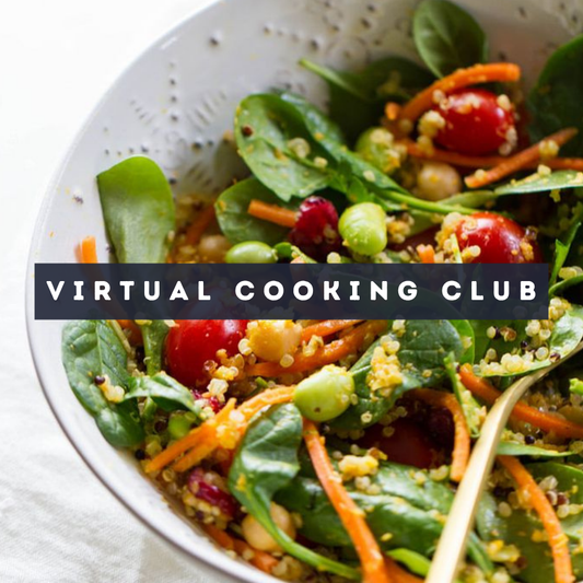 Virtual Cooking Club: Meatless & Meal Prep Monday Mon, Aug 17 4:00 PM