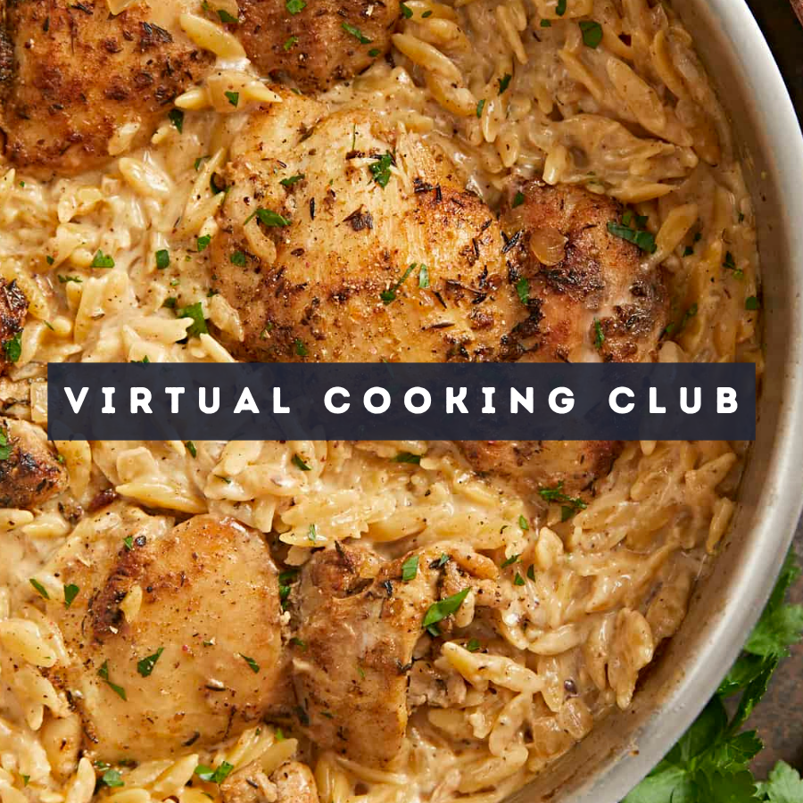 Virtual Cooking: One-Pot Chicken & Orzo Thu, Jun 11 4:00 PM – PREP ...
