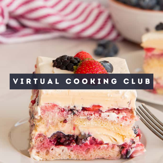 Virtual Cooking Club: Summer Tiramisu Thu, June 25 5:00 PM