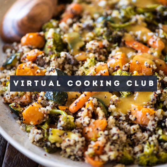 Virtual Cooking Club: New Year's Meal Prep Tue, Jan 6 5:00 PM