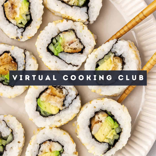 Virtual Cooking Club: Sushi Rolls! Tue, May 26 5:00 PM