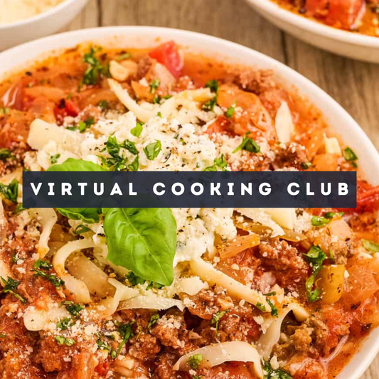Virtual Cooking Club: Festive Italian Feast Mon, Dec 22 5:00 PM