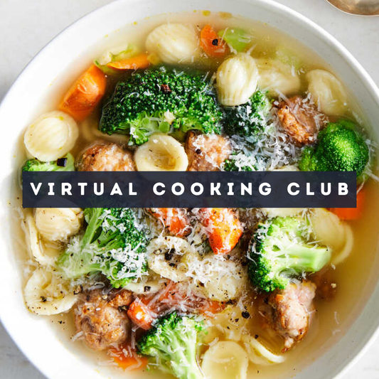 Virtual Cooking Club: Soup and Salad Mon, Jun 1 4:30 PM
