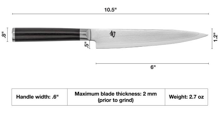 Shun Classic 6" Utility Knife
