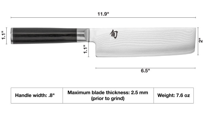 Shun Classic 6.5" Nakiri Knife